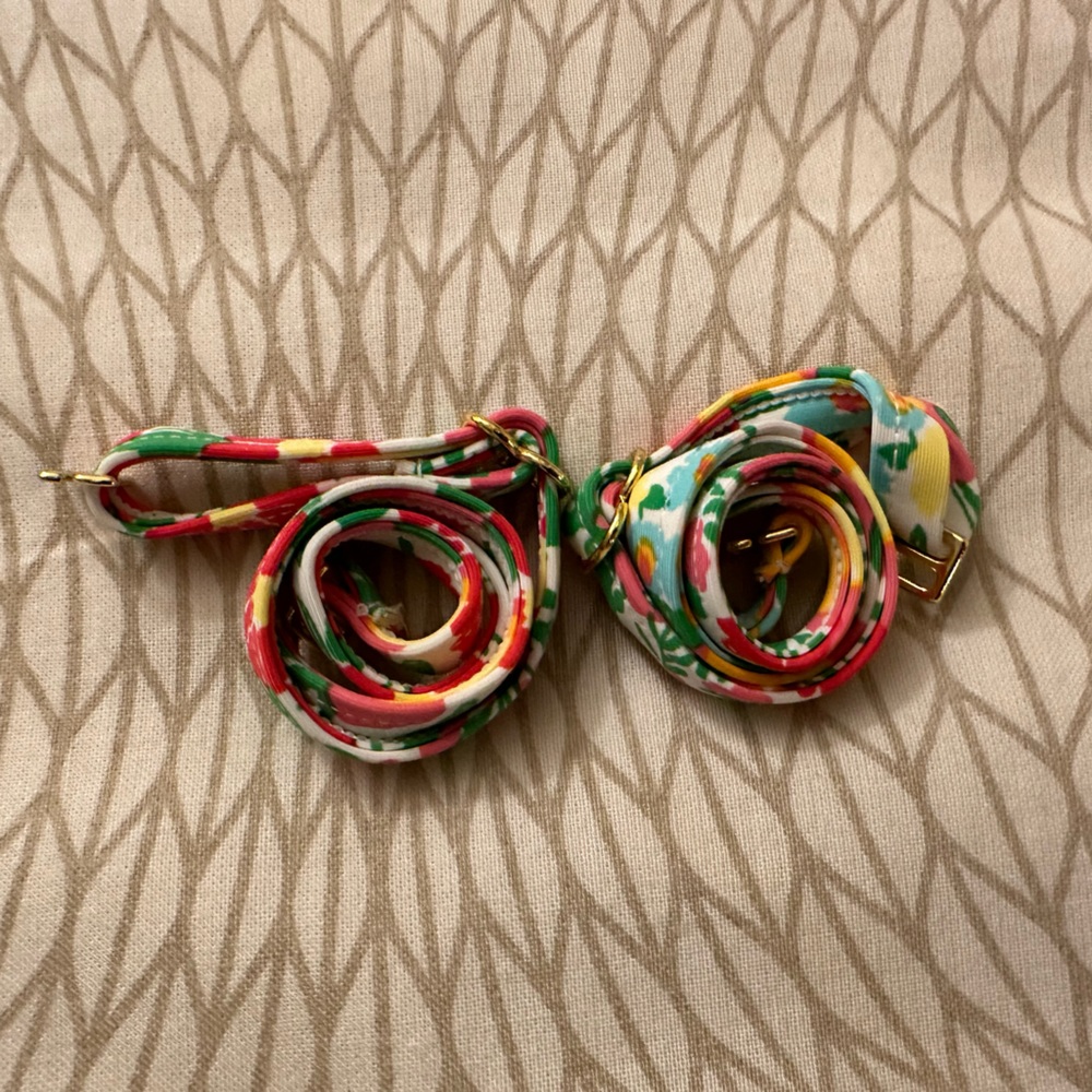 EUC Lilly Pulitzer Ants on Parade Bandeau Bikini, M - Picture 5 of 9